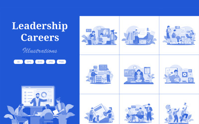 M570_ Leadership Careers Illustration Pack 3