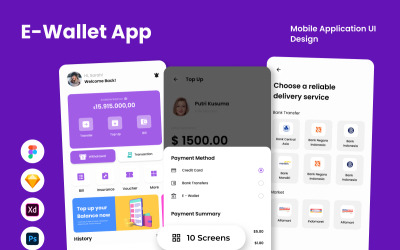 MoneyEasy - Mobiele e-wallet-app