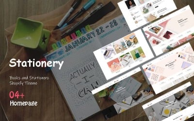 Stationery - Books And Stationero Responsive Shopify Theme