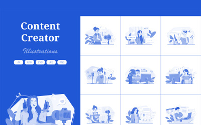 M521_ Pacchetto illustrazioni Creatore contenuti 2