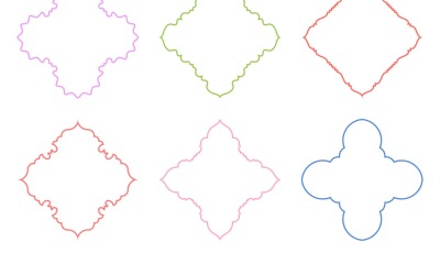 Islamic Emblem Design Thin Line Set 6 - 23