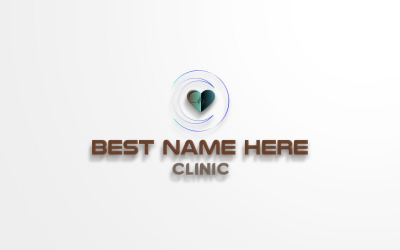 Orvosi logó-egészségügyi logó-klinika logótervezés