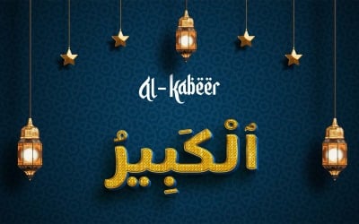 Creatief AL-KABEER merklogo-ontwerp