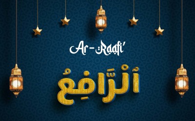 Création créative du logo de la marque AR-RAAFI