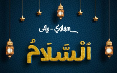 Création créative du logo de la marque AS SALAM