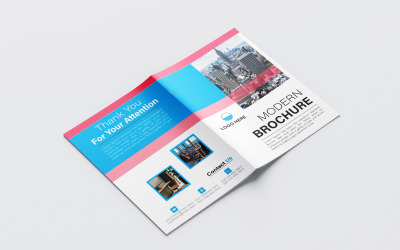 Design moderno della brochure del profilo aziendale