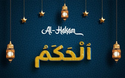 Diseño creativo del logotipo de la marca AL-HAKAM