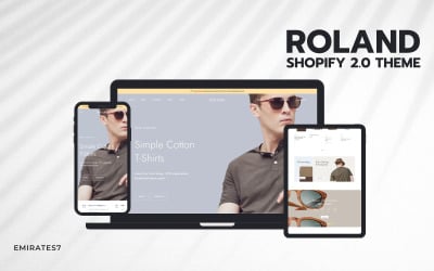 Roland - Premium Fashion Shopify 2.0 Teması