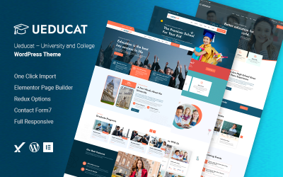 Ueducat – 大学和学院 WordPress 主题
