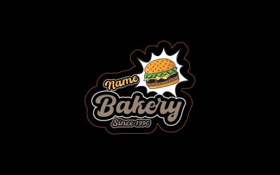 Bakery Logo Template-Bakery Shop Logo-Modern Bakery Logo