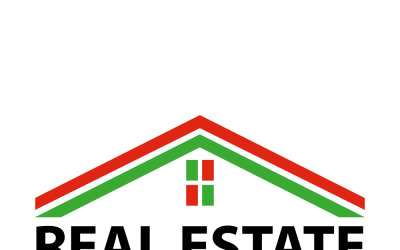 Imagem do logotipo imobiliário com letra inicial