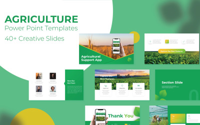 Modello di presentazione PowerPoint per l&amp;#39;agricoltura