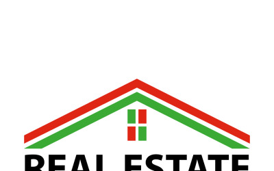 Obraz logo nieruchomości z pierwszą literą