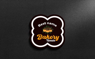 Шаблон логотипу пекарні — Логотип пекарні — логотип сучасної пекарні...26