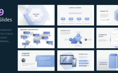 Ultimate Pitch Animated PPT deck template_Custom