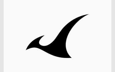 Pterodactyl Pterosaurs soyut logosu