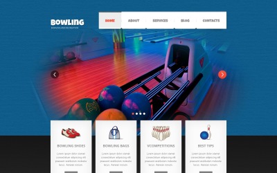 Bowling Drupal modello