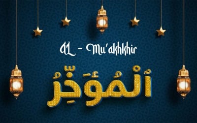 Diseño creativo del logotipo de la marca AL-MU&amp;#39;AKHKHIR