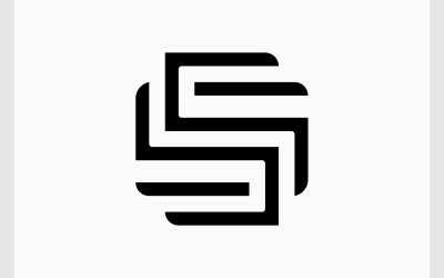 Буква S или минималистский логотип SS