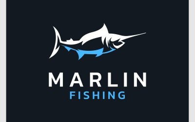 Logo ryby miecznika Marlin