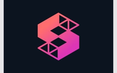 Logo della struttura esagonale della lettera S