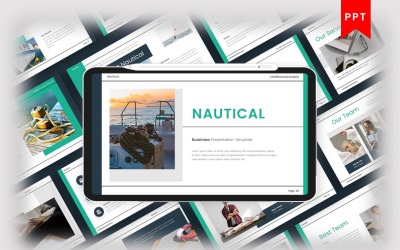 Nautica - Modello PowerPoint aziendale