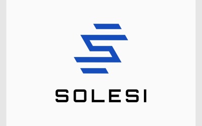 S harfi Modern Minimalist Logo