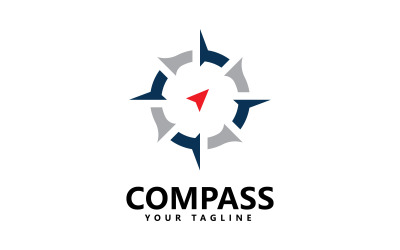 Compass Logo icon vector template design  V3