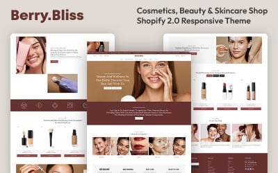 Berry Bliss - Skönhets- och kosmetikabutik Multipurpose Shopify 2.0 Responsive Theme