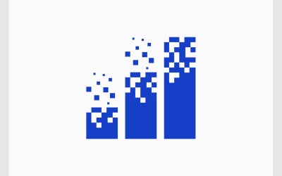 Diagramm, Graph, Digital, Tech, Logo
