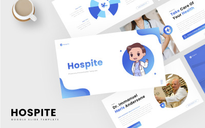 Szpital — szablon slajdów Google dotyczący apteki