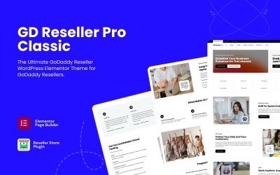 GD Reseller Pro - Classic | GoDaddy-återförsäljare WordPress-tema