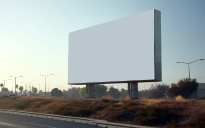 Roadside Billboard Advertisement Mockup 18
