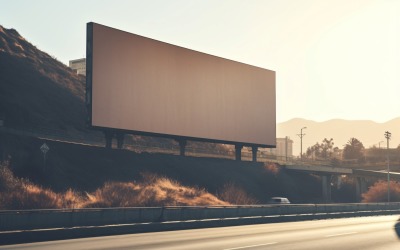 Roadside Billboard Advertisement Mockup 50