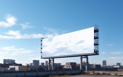 Roadside Billboard Advertisement Mockup 56