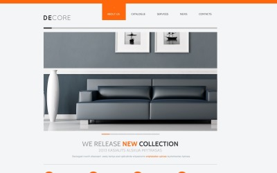 Шаблон Joomla Home Decor №41246