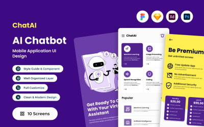 ChatAI - mobilní aplikace AI Chatbot