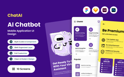ChatAI - мобільний додаток чат-бот AI