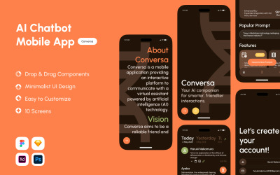 Conversa - AI Chatbot Mobile App