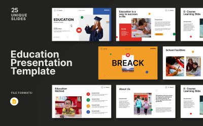 Googleslide presentationsmall för juniorutbildning