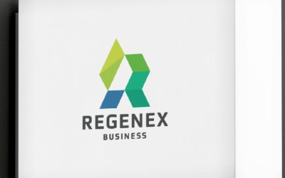 Профессиональный логотип Regenex Letter R