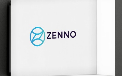 Zenno Letra Z Logotipo Profissional