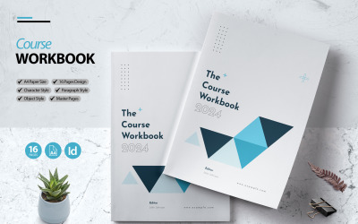 Course Workbook Brochure Template