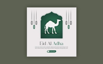 Eid Al Adha Instagram Post Template