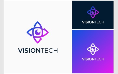 Vision Eye Look Teknoloji Logosu
