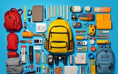 Colourful Chaos School Supplies in Abundance 17