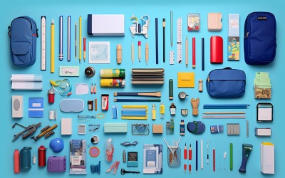Colourful Chaos School Supplies in Abundance 18