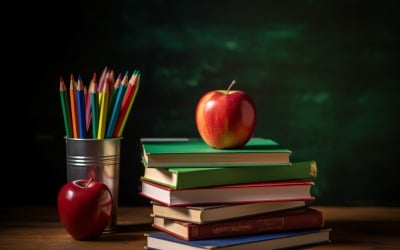 Colourful Pencil School Supplies 132