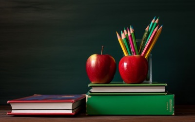 Colourful Pencil School Supplies 135
