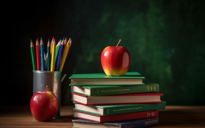 Colourful Pencil School Supplies 137